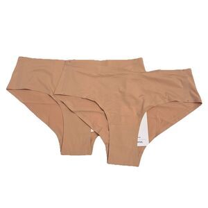 & Other Stories High Waist Briefs Panties in Light Beige Size 2 NWT Bundle X 2